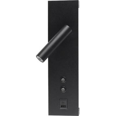 VITO Led Спот лампа linate-c/12w/3000k, черно, type-c+usb/reading light (2103260)