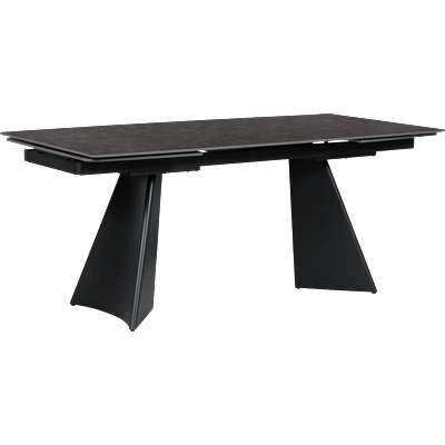 Carmen Разтегателна трапезна маса carora - черна (3531080)