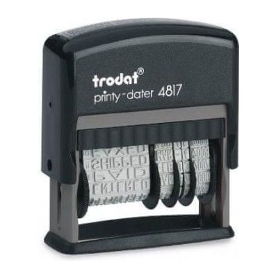 Trodat 4817 dátumová pečiatka + SK hotové texty