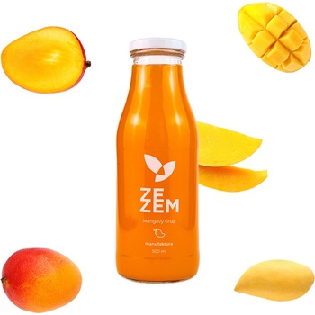 Zezem Mangový sirup 0,5 l