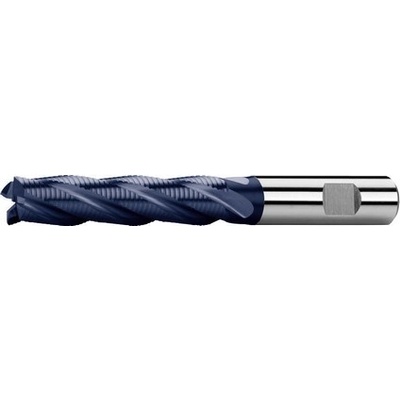ZPS-FN Fréza válcová čelní Ø10x45x95, Z4, DIN 844L, HSSCo8 ,TiAlN,HR-F - ZPS-129518P-100-TIALN