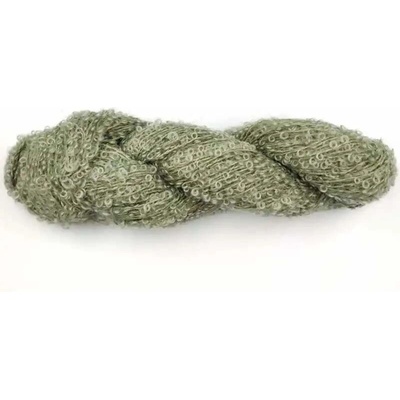 Mohair by Canard Bouclé Mohair Zelený čaj 1023