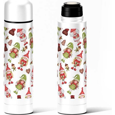 Toro Nerezová termoska so stop ventilom 500 ml elfíci