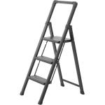 DRABEST Сгъваема стълба-степенка drabest slim с 3 стъпала и парапет (dr-st-slim-3-por-cz)