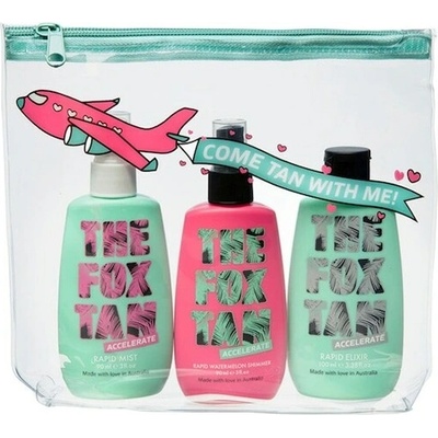 THE-FOX-TAN Samoopalovaci-pripravek AcceleratorsJet Setter Rapid Mist 90 ml + Rapid Watermelon Shimmer 90 ml + Rapid Elixir 100 ml 1 Stk.