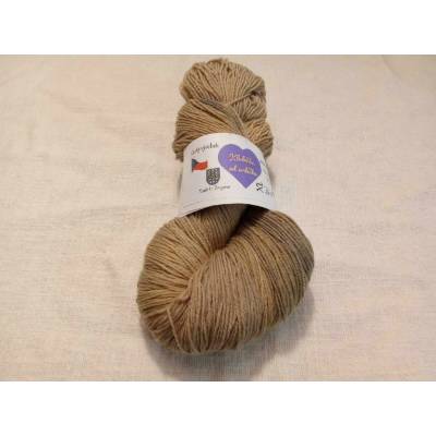 Organic merino Bílá káva
