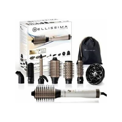 Bellissima Четка за омекотяване Bellissima Air Wonder 8 in 1 1000W Черен (8 броя)