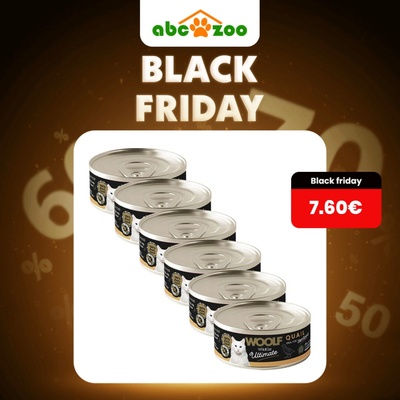 Woolf WildCat Ultimate Quail Pate 6 x 85 g