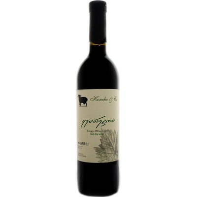Vinařství Koncho & Co KVARELI suché červené 13,5% 0,75 l (holá láhev)
