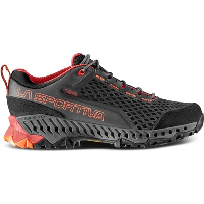 La Sportiva Дамски мултиспорт обувки La Sportiva Women's Spire GTX Multisport shoes - Carbon / Cherry Tomato - размер 42 (EU) (122-0300-0523)