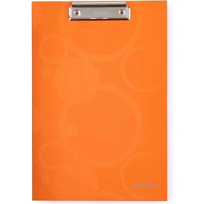 Karton P+P Neo Colori deska A4 s klipem oranžová