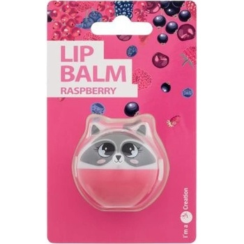 2K Cute Animals Lip Balm balzam na pery Raspberry 6 g
