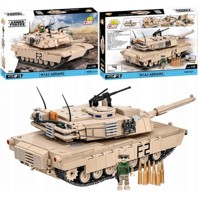 Cobi 2622 Armed Forces Americký tank Abrams M1A2 – Zboží Dáma