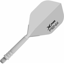 XQMax Darts Letky s násadkami Fenix - Midi - White
