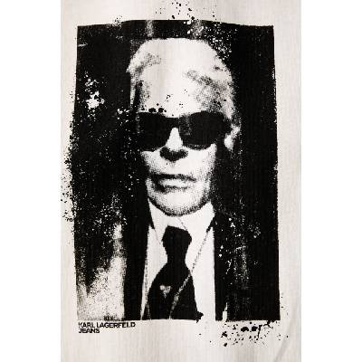 Karl Lagerfeld Jeans тениска дамска от памук (B3W17046)