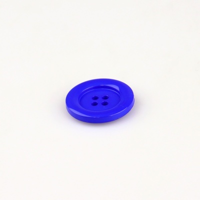 Pro Háčkování Knoflík kulatý plast 23 mm, královsky modrý
