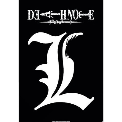 Plagát, Obraz - Death Note - L Symbol, 61 × 91.5 cm