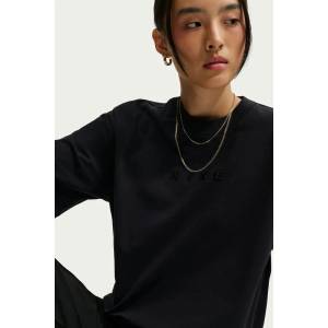 Nike Sportswear уголемена тениска дамска от памук (IO7464.010)