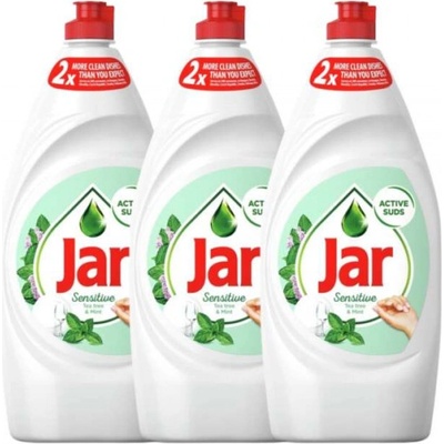 Jar na umývanie riadu Tea Tree & Mint 3 x 900 ml