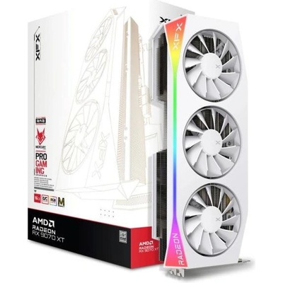XFX Radeon RX 9070 XT Mercury OC White Magnetic Air Edition RGB 16GB GDDR6 256bit (RX-97TMARGW9)