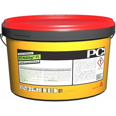 PCI Multitop FS silikónová fasádna farba 12,5 l biela