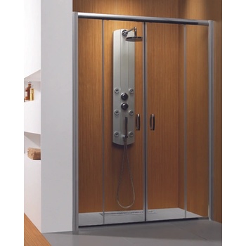 Radaway sprchové dvere posuvné 180 x 190 cm sklo hnedé