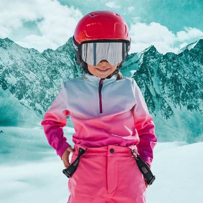 LEGO® Kidswear Sian 1/2 zip růžová