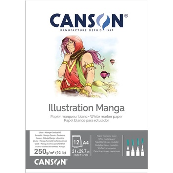 Canson ILLUSTRATION Skicár na ilustrácie A4 12 listov