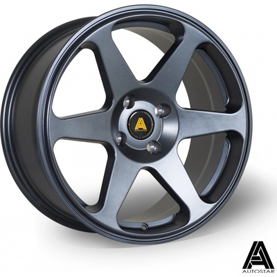 AUTOSTAR Chaser 8x17 4x100 ET35 gunmetal