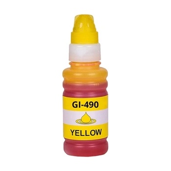 Compatible Canon GI-490 Y жълт (yellow) съвместими касети (CAGI490Y)