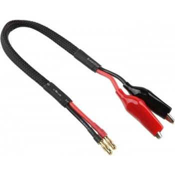 TEAM CORALLY Nabíjecí kabel G4 na krokosvorky 14 AWG/ULTRA V+ Silikon Kabel 30cm