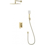 Inter Ceramic Месингов смесител за вграждане ict 8123191brush gold (8123191brush gold)