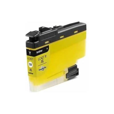 Brother Оригинална мастилена касета Brother LC-427XLY, За 5000 страници, Жълт, obi lc427xly 13680