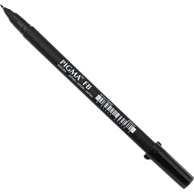Sakura Popisovač Pigma FB Fine Brush černý