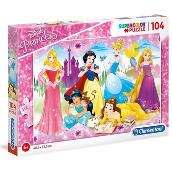 Clementoni Disney Princess Пъзел 104 броя Анимации (8005125270866) (8005125270866)