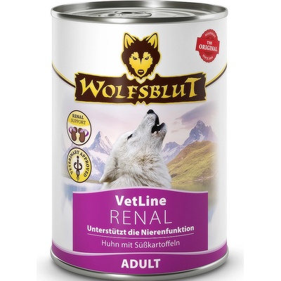 Wolfsblut VetLine Renal kuře s batáty 395 g