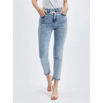Svetlomodré dámske slim fit džínsy ORSAY šedá 4058583805945