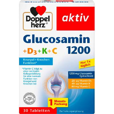 Doppelherz aktiv Glucosamin 1200 - 30 броя
