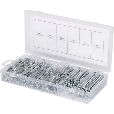 KS Tools Sortiment závlačky, 1000 ks 1 ks
