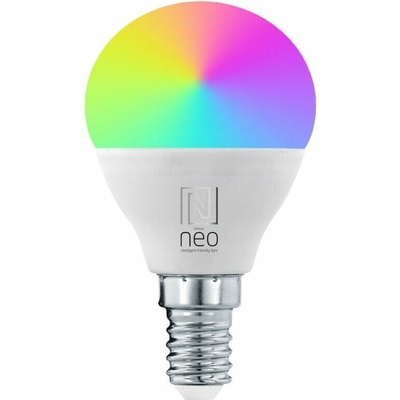 Immax 07745L NEO LITE žiarovka P45 LED E14 A40 6W/470lm 2700-6500K RGB, biela, kvapka