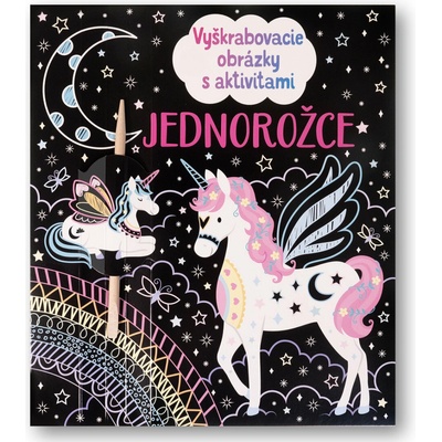 Vyškrabovacie obrázky s aktivitami Jednorožce
