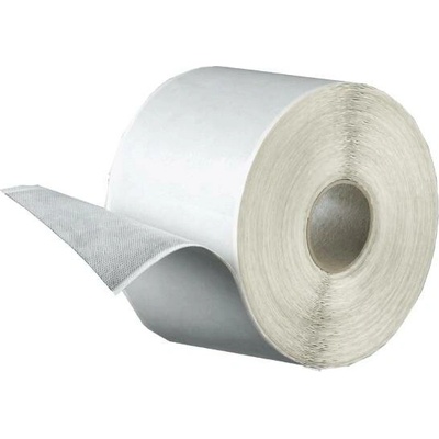 DEBBEX by Den Braven Pás FLEECEBAND (butylový pás s textilií) Varianta: 80 mm × 1 mm, délka 10 m 10 m bílá textilie B37090BD