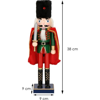 Springos CA0911 VIANOČNÁ OZDOBU LUSKÁČIK 38 CM