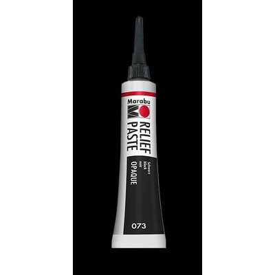 Marabu Reliéfní pasta krycí černá 20 ml – Zbozi.Blesk.cz