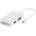 Vivanco Адаптер Vivanco 45283, Mini DisplayPort(м) към HDMI/VGA/DVI(ж), бял (45283)