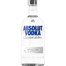 Absolut Vodka 40% 0,7 l (čistá fľaša)