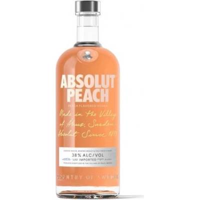 Absolut Peach 38% 1 l (holá láhev)