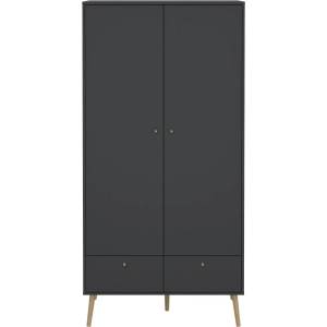 Tvilum Гардероб антрацит 99x200 cm Bodo - Tvilum (49127igig)