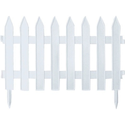 Zahradní okrasný plůtek Garden Classic bílý 35 cm / 3,2 m