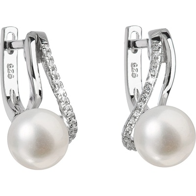 Pavona visací s bílou říční perlou 21024.1